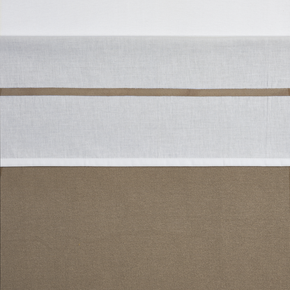 Meyco Bettlaken biese Taupe Studio