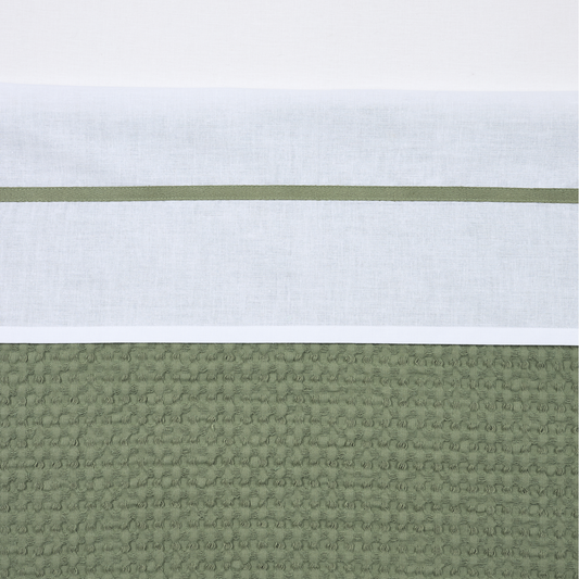 Meyco Bettlaken biese Olive Green Studio