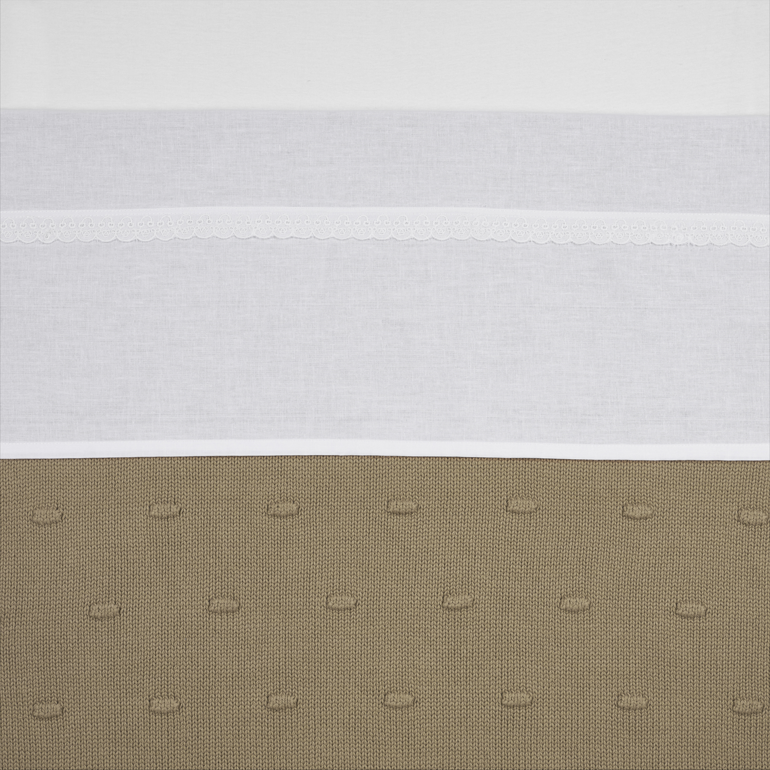 Meyco Bettlaken Lace White Studio