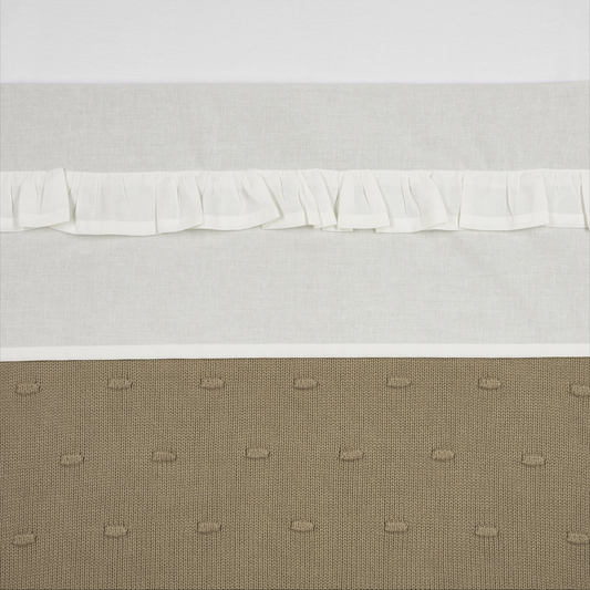 Meyco Bettlaken Ruffle Offwhite Studio
