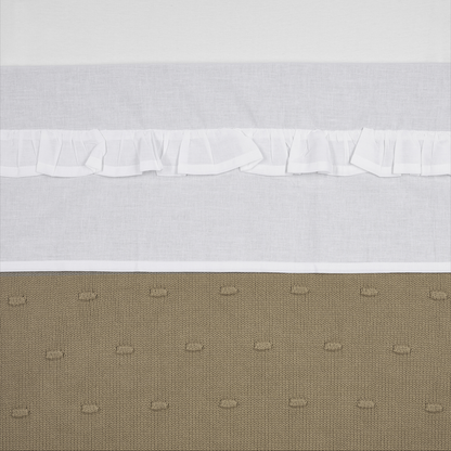 Meyco Bettlaken Ruffle White Studio