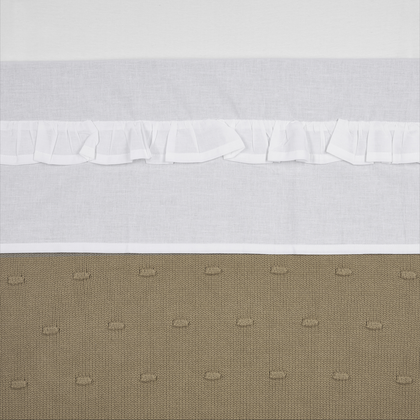 Meyco Bettlaken Ruffle White