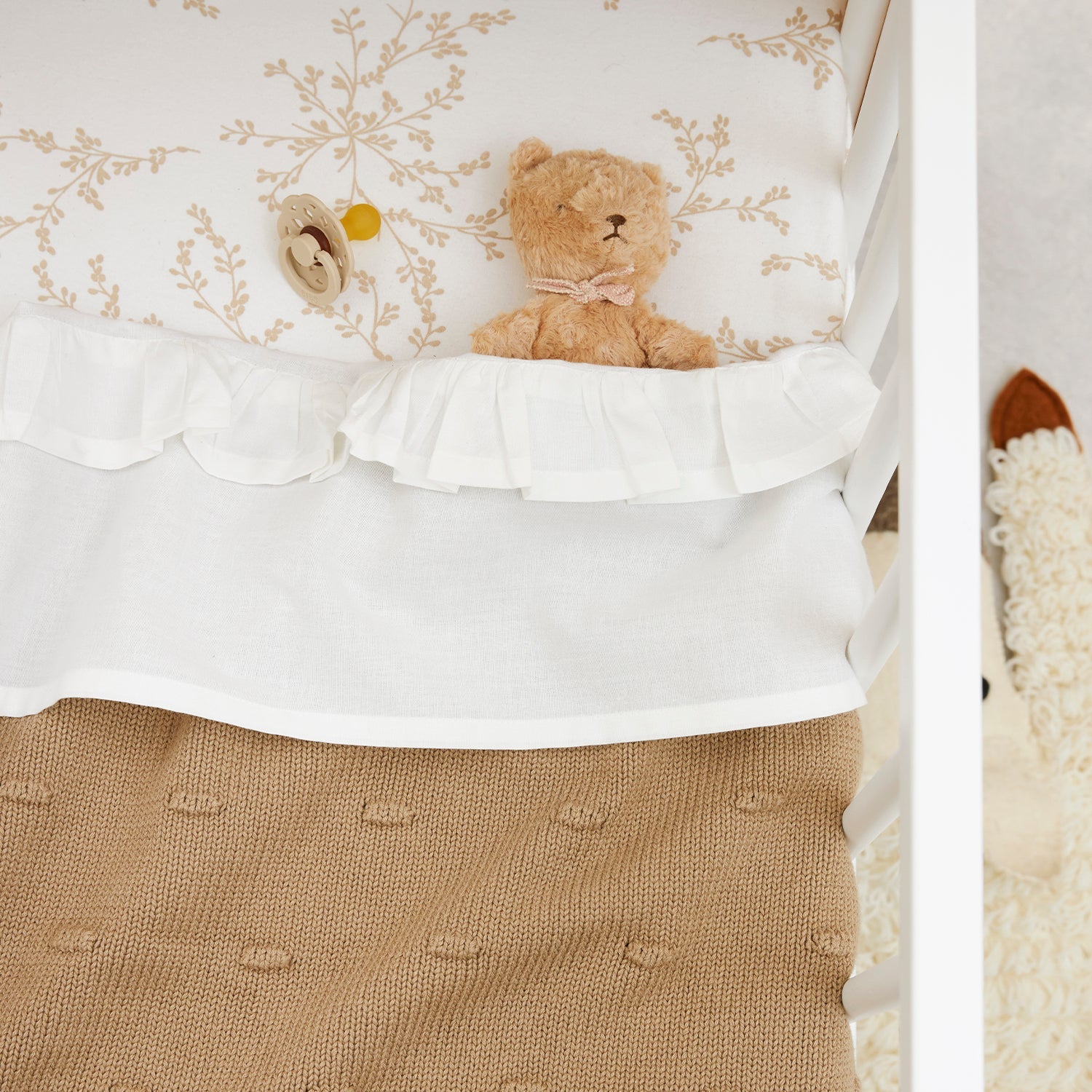 Meyco Bettlaken Ruffle White