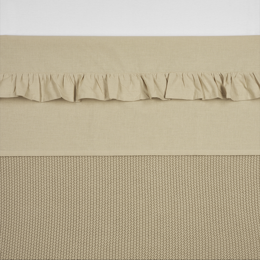 Meyco Bettlaken Ruffle Sand Studio