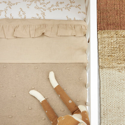 Meyco Bettlaken Ruffle Sand