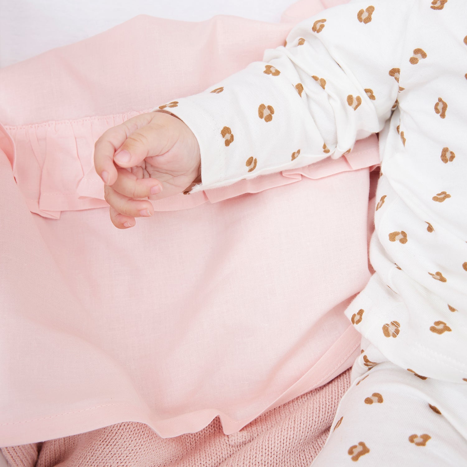 Meyco Bettlaken Ruffle Soft Pink