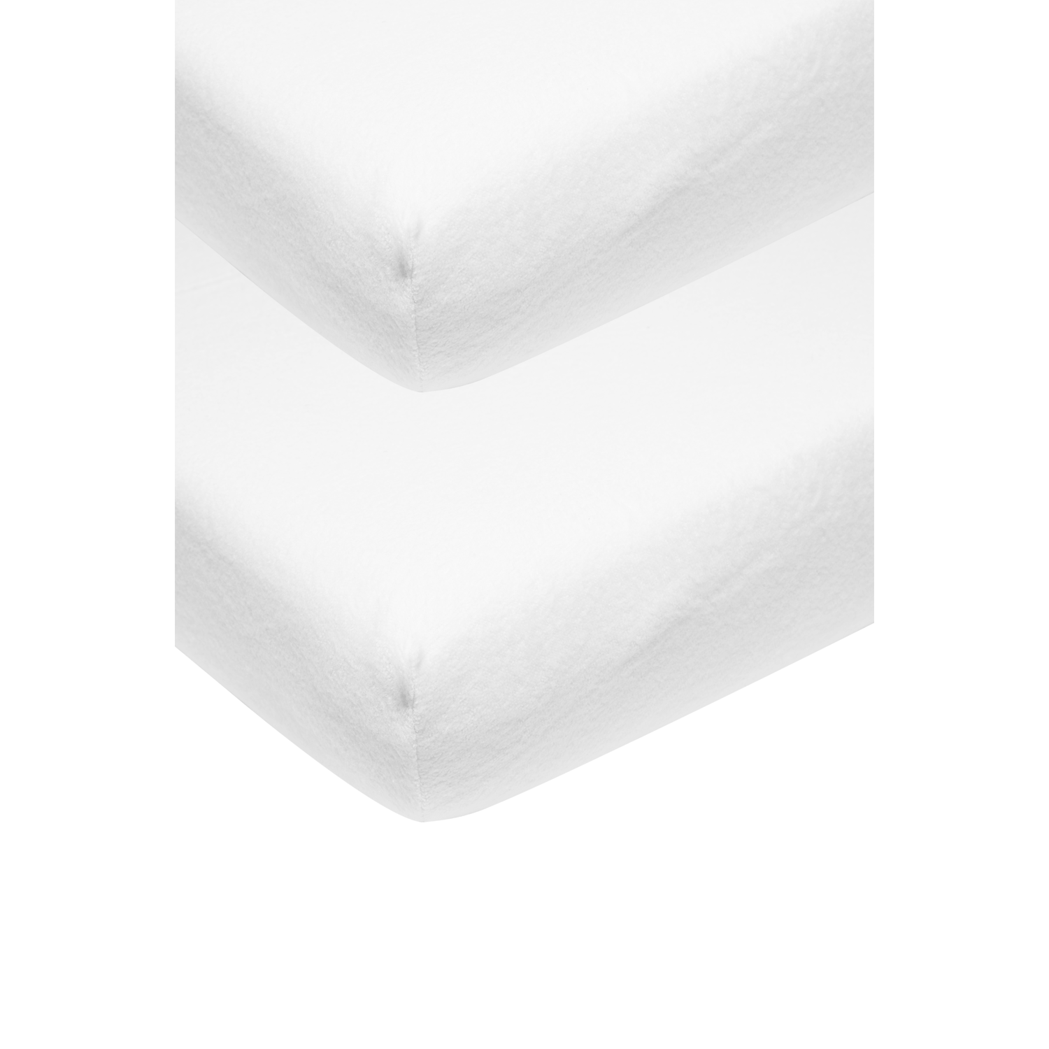 Meyco Molton stretch spannbettlaken White