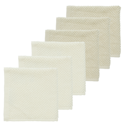Meyco Spucktücher frottee Popcorn Natural/Soft Sand