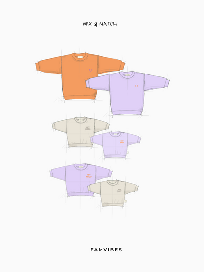 Famvibes Sweater Icon Unisex lavender