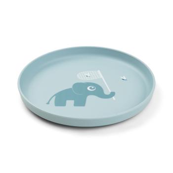 Done by Deer Foodie Teller Elphee blau mit Verpackung