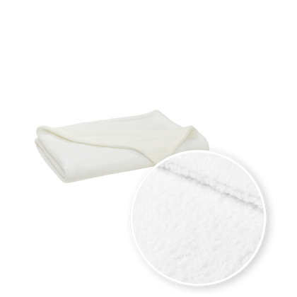 Meyco Plaid bouclé Offwhite