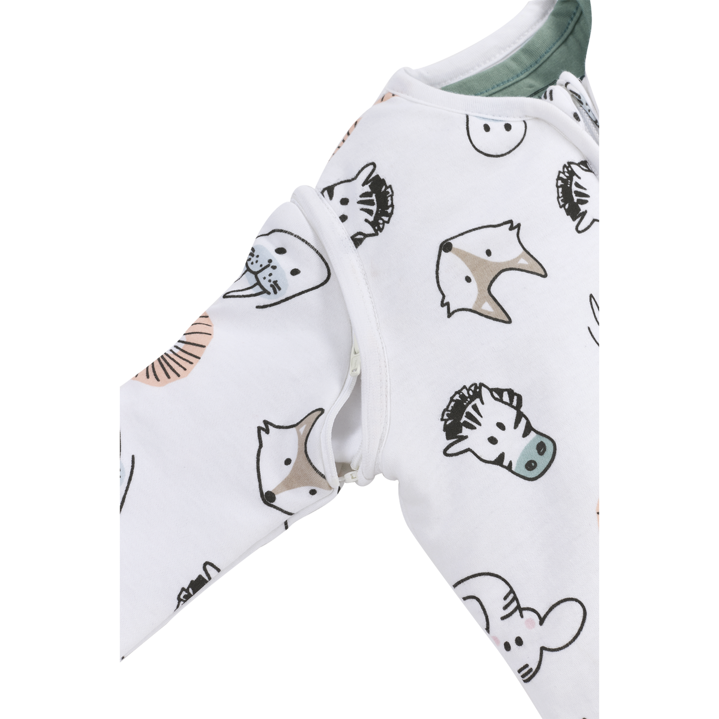 Meyco Ganzjahresschlafsack interlock jersey Animal Multicolour