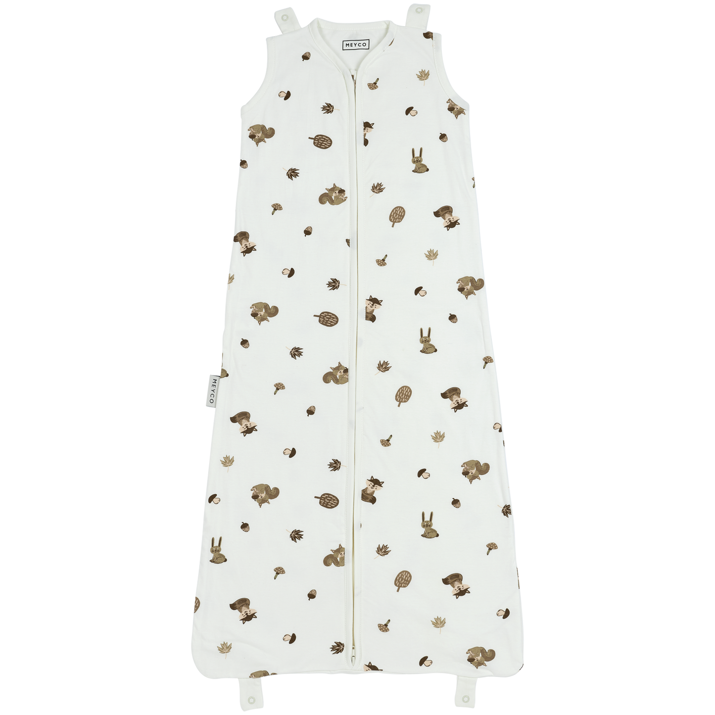 Meyco Ganzjahresschlafsack interlock jersey Forest Animals Sand