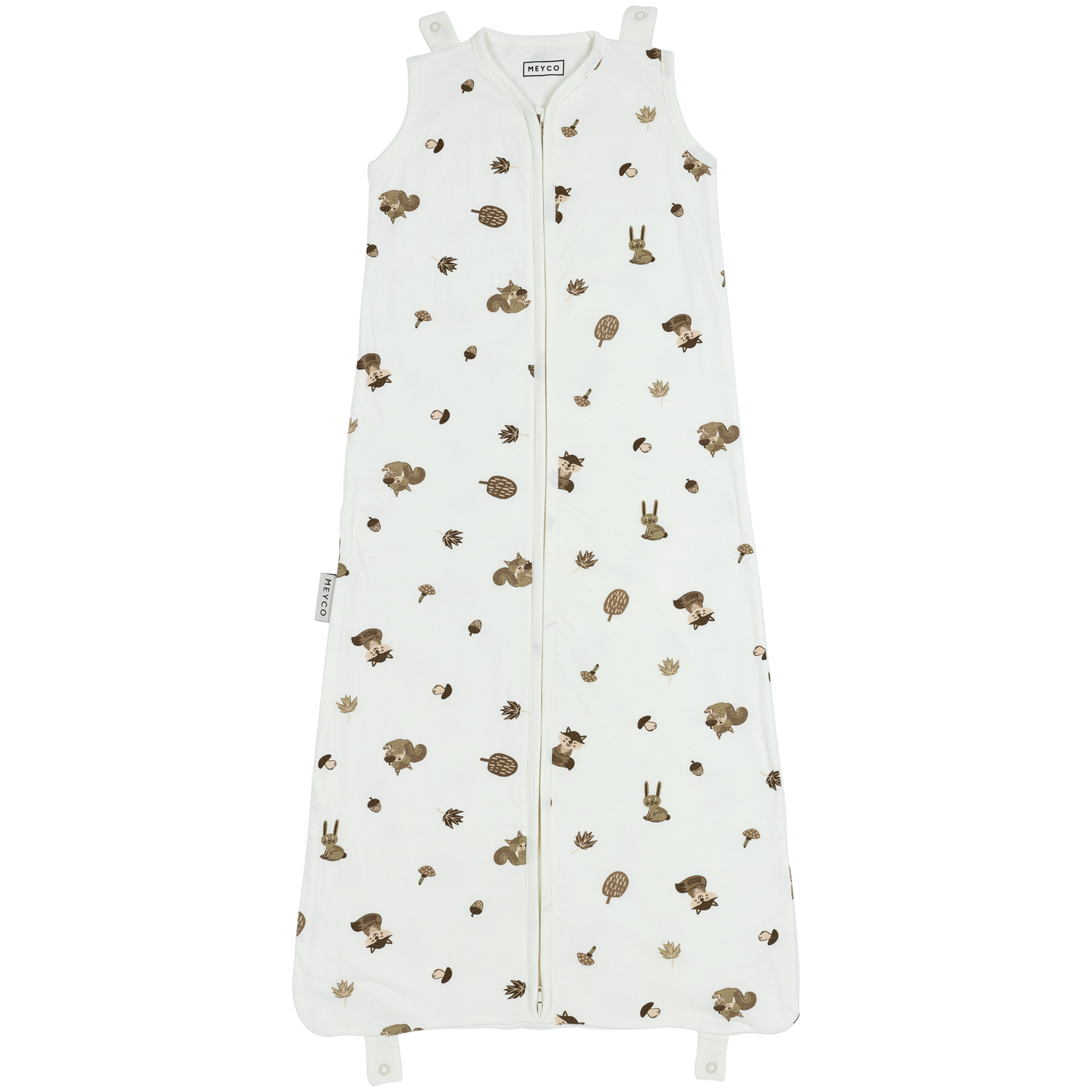 Meyco Ganzjahresschlafsack interlock jersey Forest Animals Sand