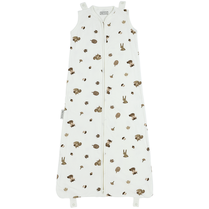 Meyco Ganzjahresschlafsack interlock jersey Forest Animals Sand