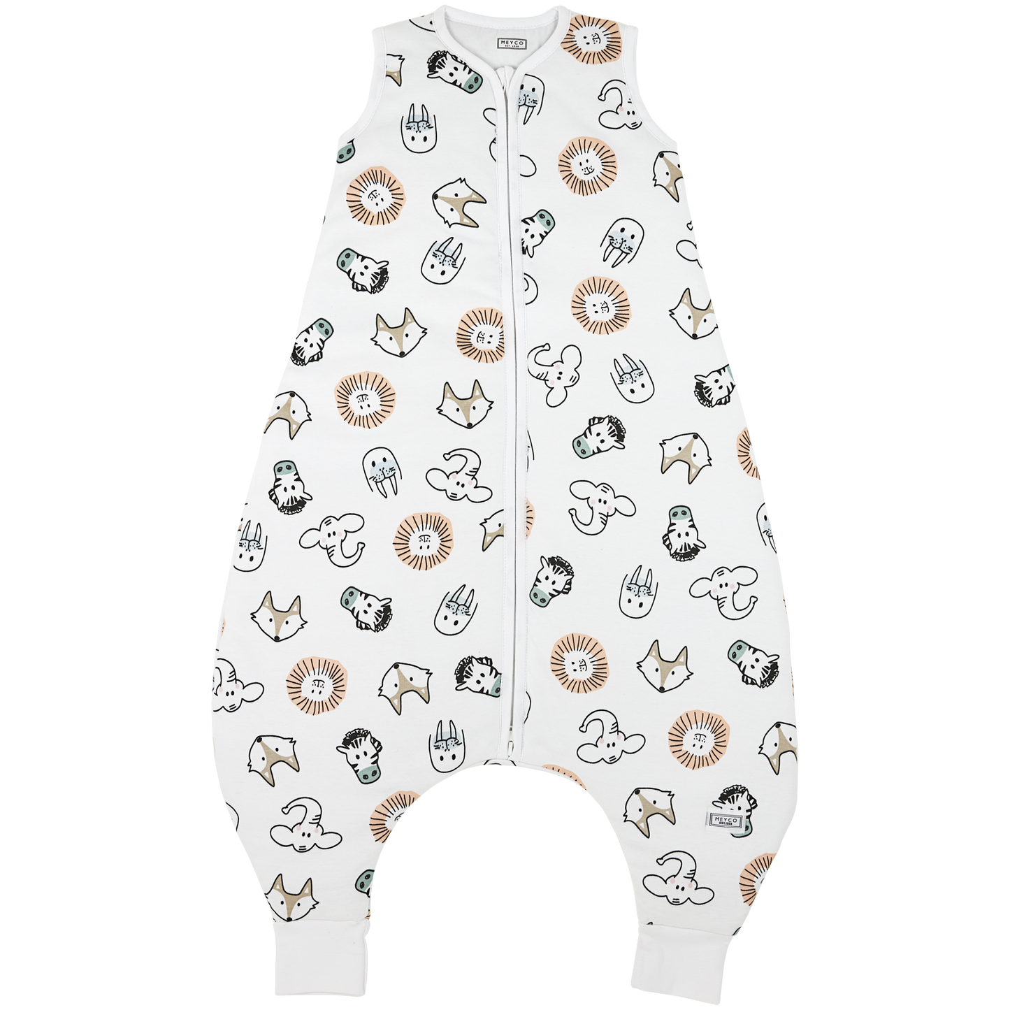 Meyco Schlafsack Jumper gefüttert interlock jersey Animal Multicolour Studio