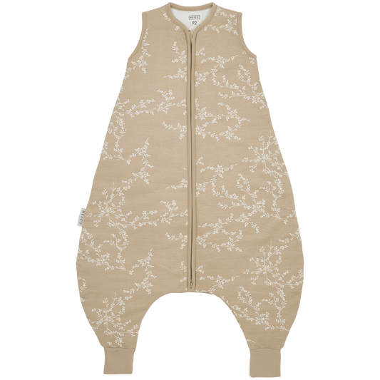 Meyco Schlafsack Jumper gefüttert interlock jersey Branches Sand Studio
