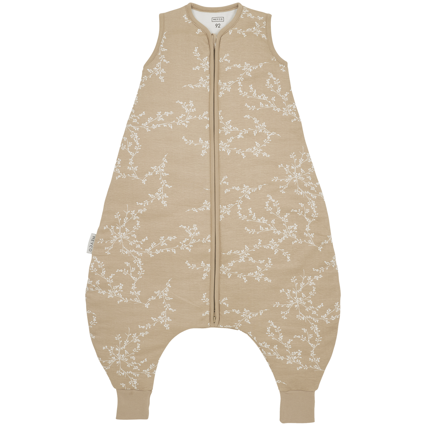 Meyco Schlafsack Jumper gefüttert interlock jersey Branches Sand Studio