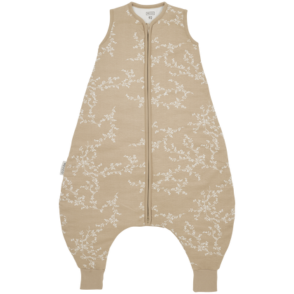 Meyco Schlafsack Jumper gefüttert interlock jersey Branches Sand