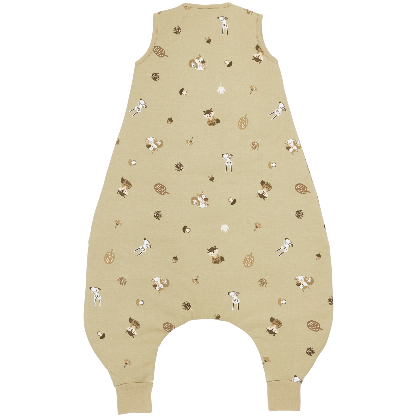 Meyco Schlafsack Jumper gefüttert interlock jersey Forest Animals Sand