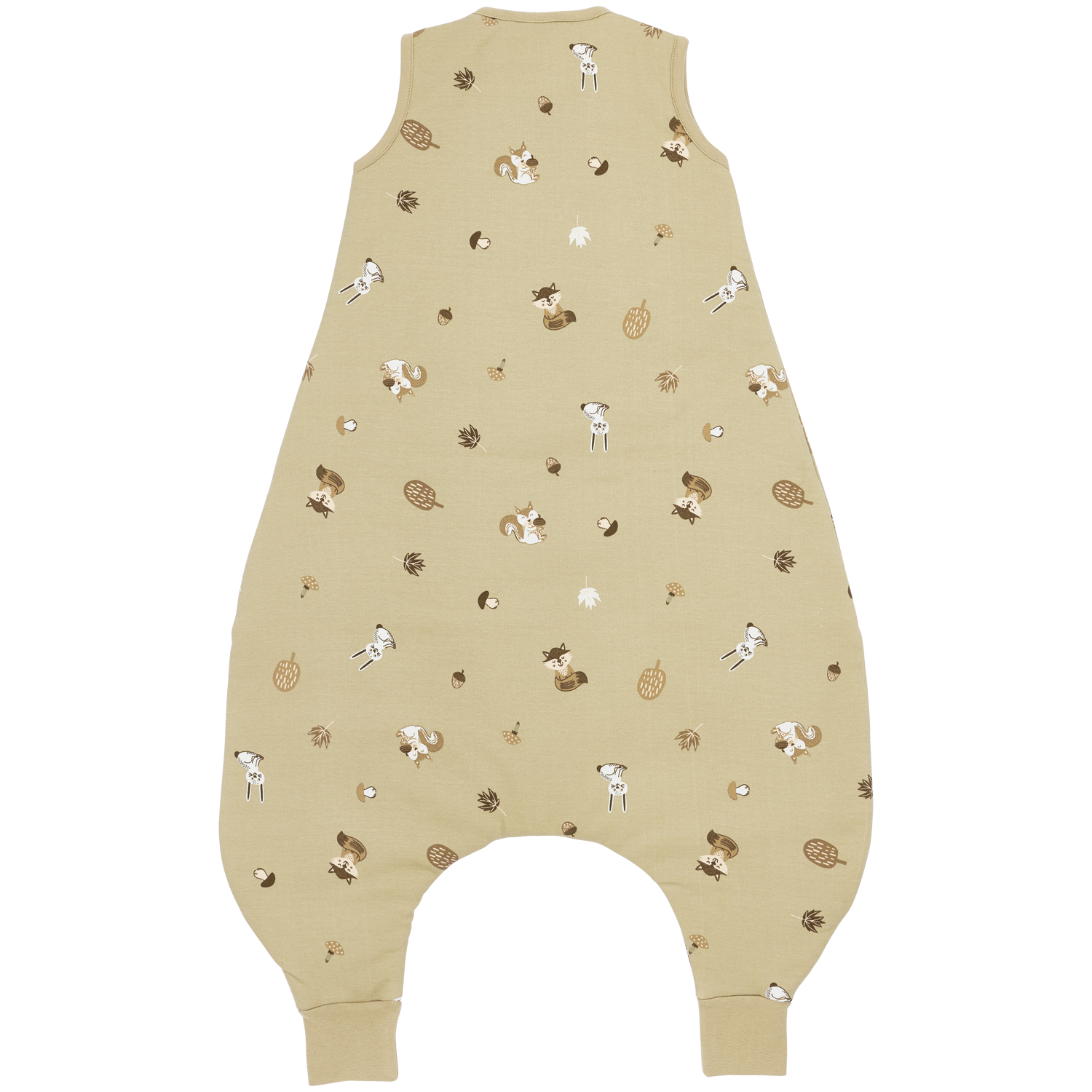 Meyco Schlafsack Jumper gefüttert interlock jersey Forest Animals Sand