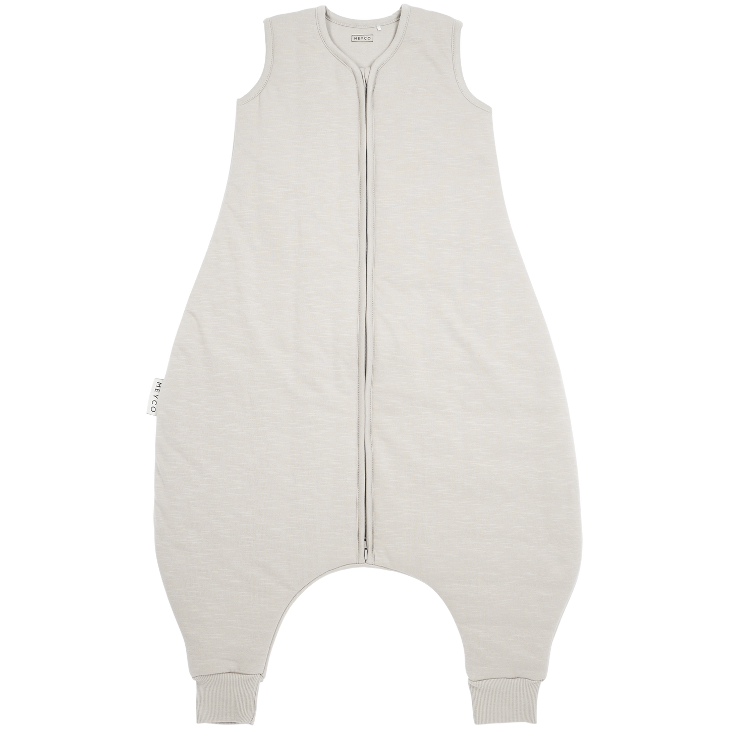Meyco Schlafsack Jumper gefüttert interlock jersey Slub Greige