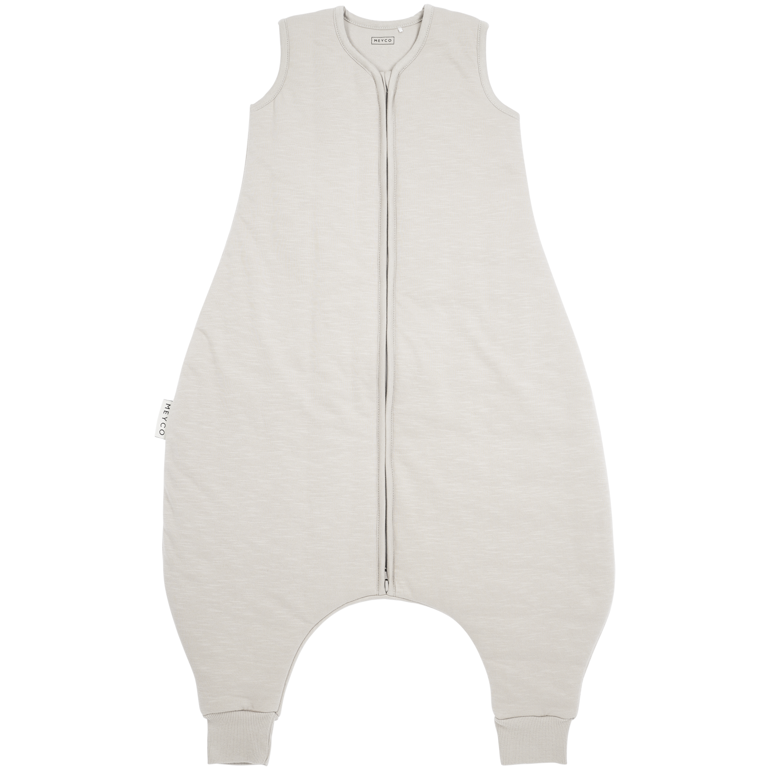 Meyco Schlafsack Jumper gefüttert interlock jersey Slub Greige