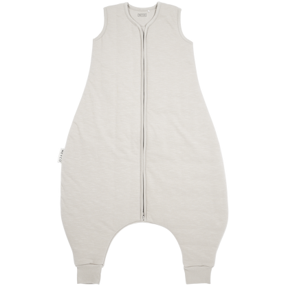 Meyco Schlafsack Jumper gefüttert interlock jersey Slub Greige