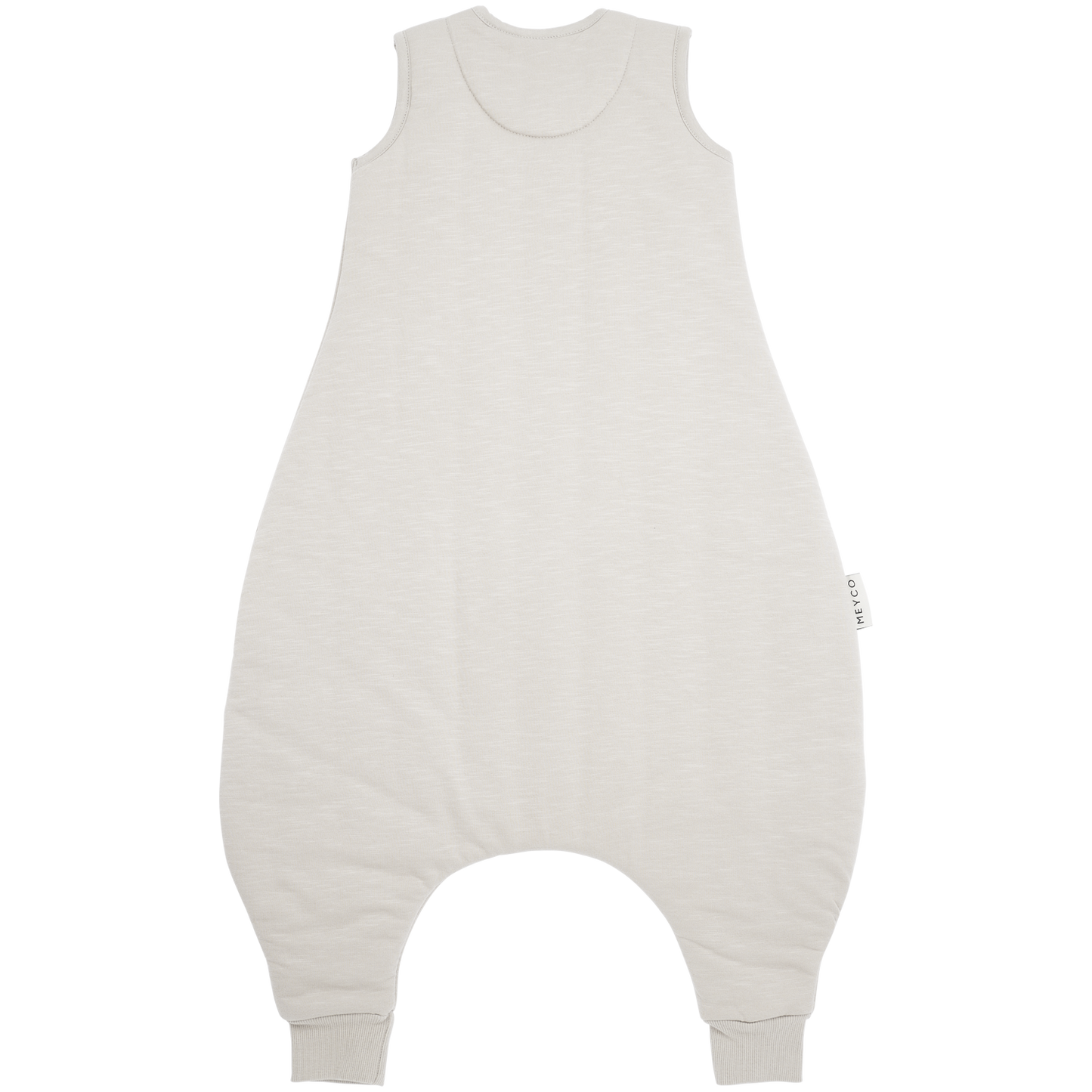 Meyco Schlafsack Jumper gefüttert interlock jersey Slub Greige