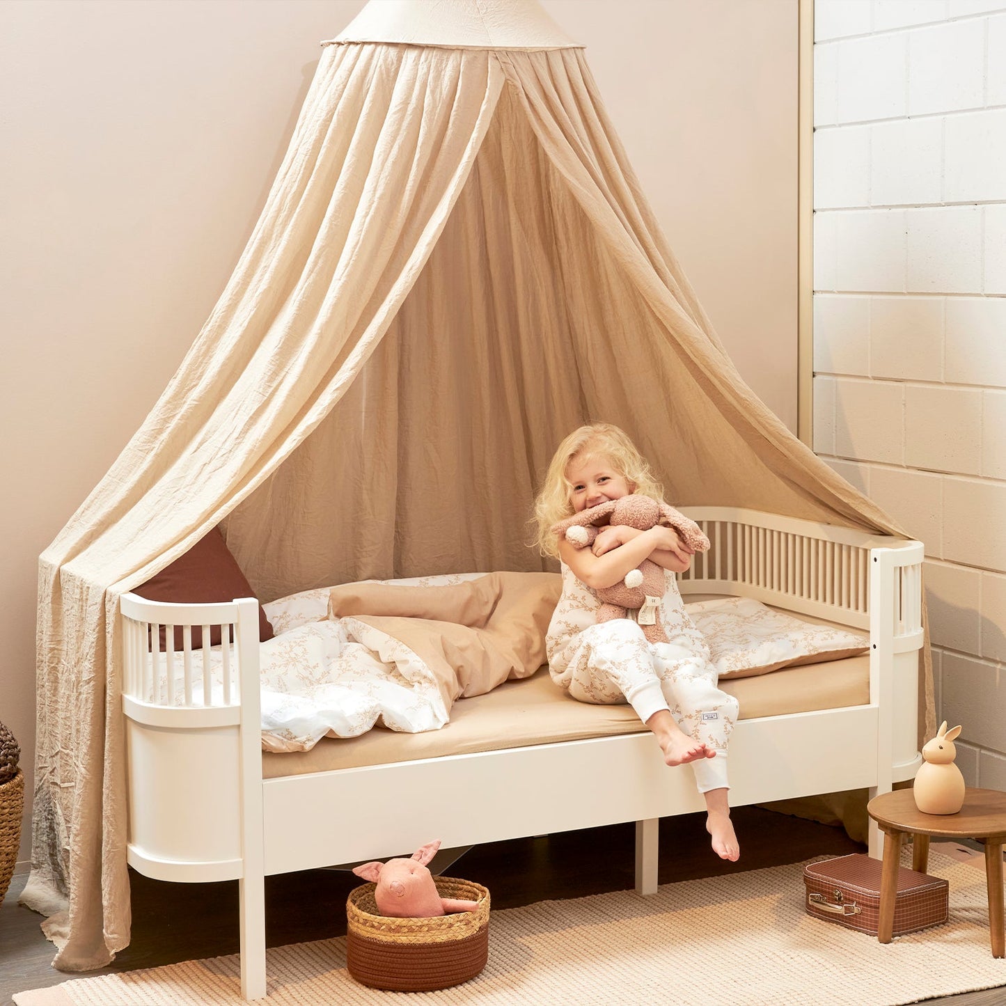 Meyco Schlafsack Jumper interlock jumper Branches Sand