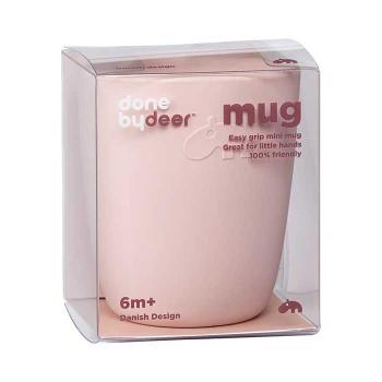 Done by Deer Silikon-Becher Mini Powder rosa Detailansicht