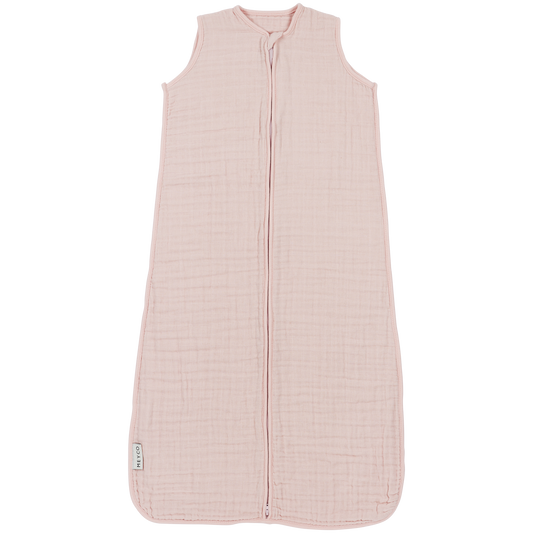 Meyco Schlafsack vorgewaschen musselin Soft Pink Studio