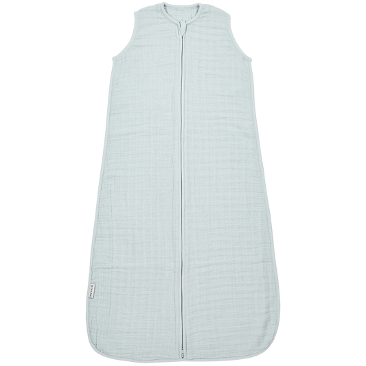 Meyco Schlafsack vorgewaschen musselin Grey Blue Studio