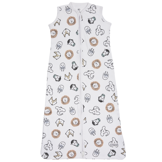 Meyco Schlafsack interlock jersey Animal Multicolour Studio