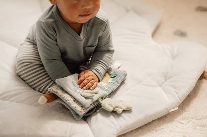 Little Dutch Hellblau Baby Buggybuch Forest Friends