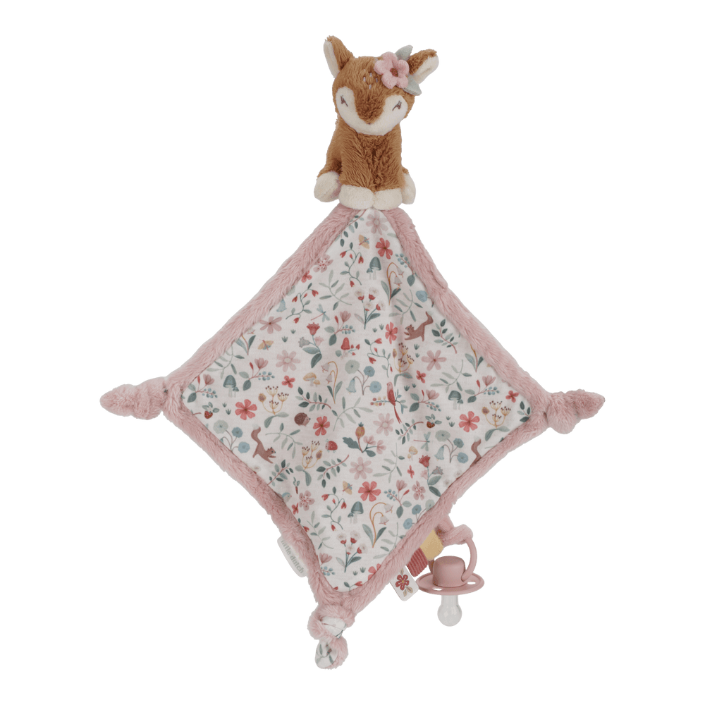 Little Dutch rosa Kuscheltuch Reh