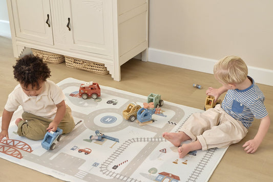 einfachschoen.com Spielteppich Autos Detailansicht