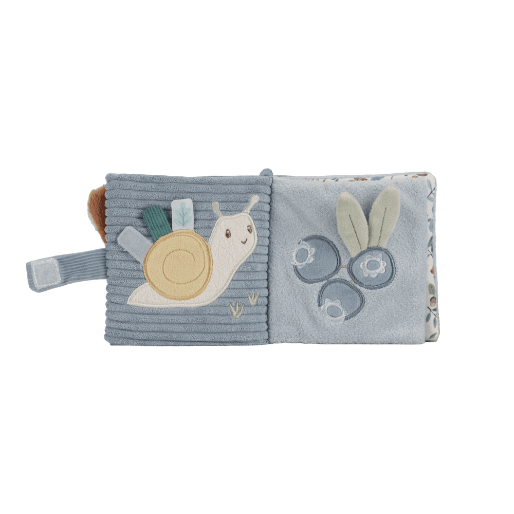 Little Dutch Hellblau Baby Buggybuch Forest Friends