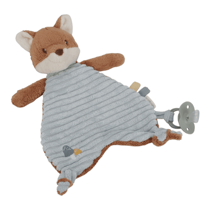 Little Dutch Kuscheltuch Fuchs blau - Forest Friends Schnuffeltuch