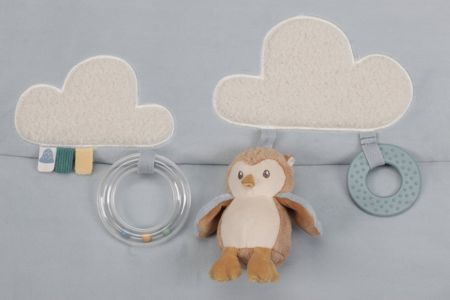 Little Dutch blaue Laufgittereinlage 75 x 95 cm - Forest Friends