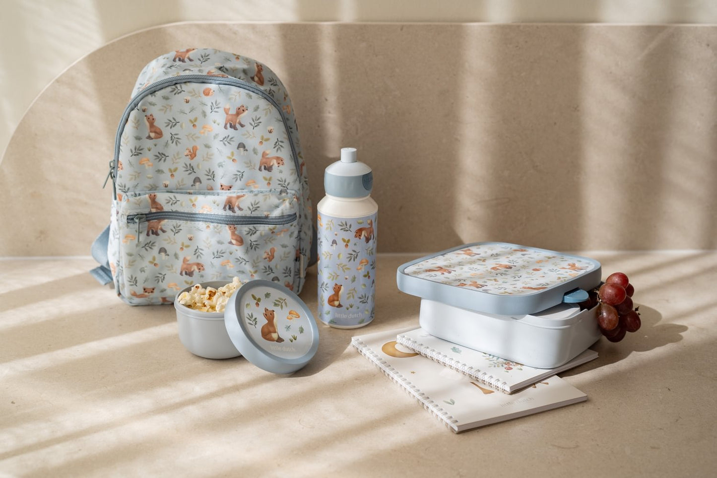 Little Dutch Bento Lunchbox groß Forest Friends