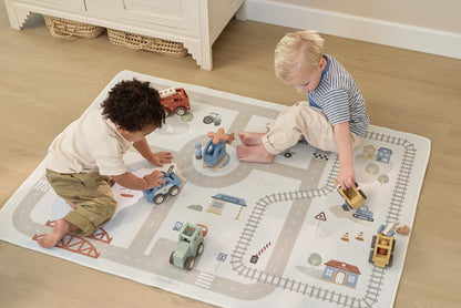 Little Dutch Spielteppich Autos - Beige