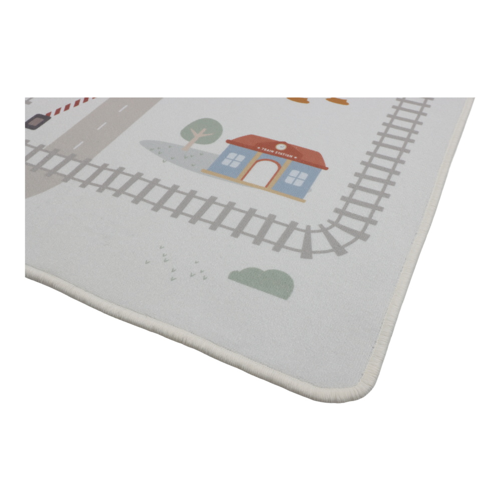 Little Dutch Spielteppich Autos - Beige