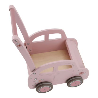 Little Dutch rosa Laufwagen Holz Fairy Garden