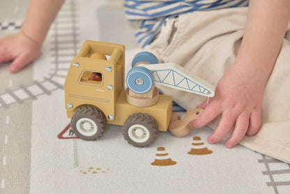 Little Dutch Spielteppich Autos - Beige