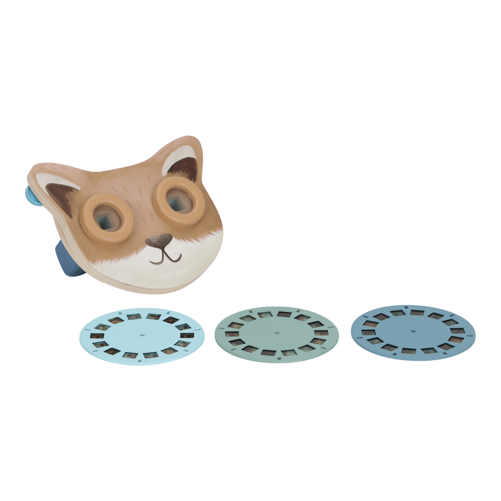 Little Dutch Geschichtengucker Fuchs - Blau