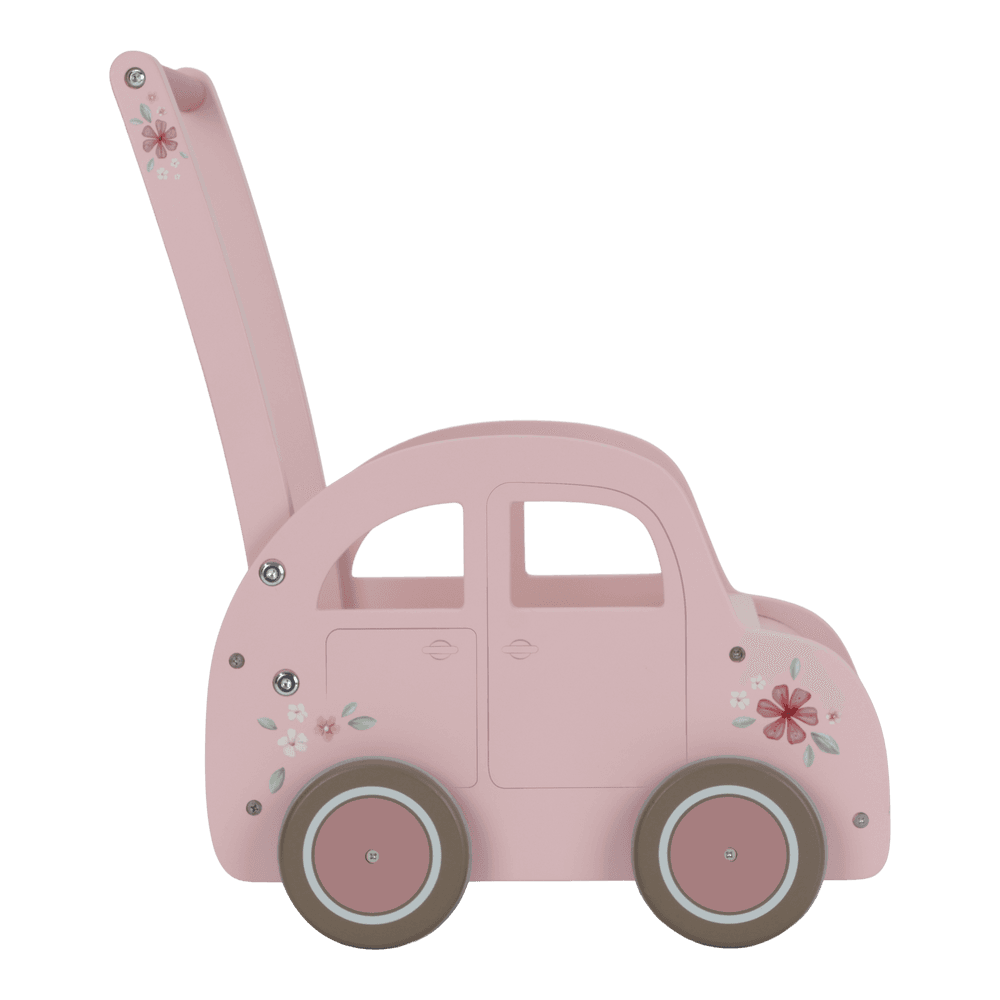 Little Dutch rosa Laufwagen Holz Fairy Garden