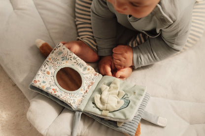 Little Dutch Hellblau Baby Buggybuch Forest Friends