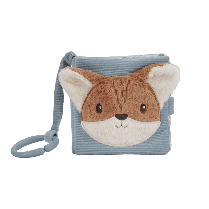 Little Dutch Hellblau Baby Buggybuch Forest Friends