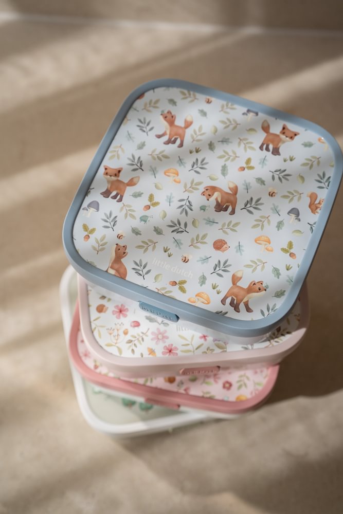 Little Dutch Bento Lunchbox groß Forest Friends